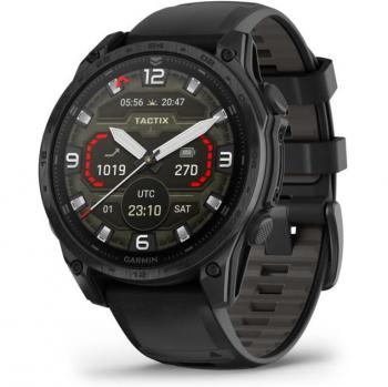 Garmin Tactix 8 Premium AMOLED Tactical GPS Smartwatch - 47mm, Black Band