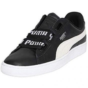 PUMA Basket Heart Black White - 6 UK