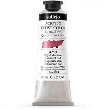 Vallejo Acrylic Artist Color 16713 Iridescent Red