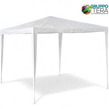 Cenador Blanco Impermeable de Polietileno Lifetime con Medidas 300x300x250 cm