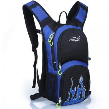 Tofern 12L Polyvalent Extérieur Unisexe Randonnée Anti-usure Imperméable Étanche Sac à Dos Daypack Sac de Jour Sac de Promenade Haute Capacité Sac de Voyage Cartable, Bleu