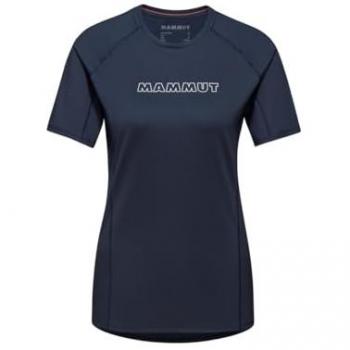 Camiseta de Montaña para Mujer Mammut Selun FL Logo de Manga Corta Marine XS