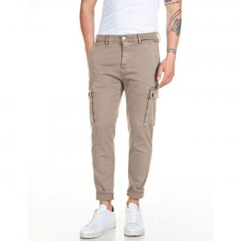 Replay Slim-Fit Men's Jeans with Pockets in Beige, W30 L32