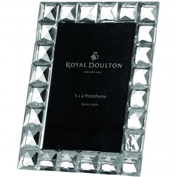 Royal Doulton Radiance Diamond Photo Frame 6 Inch by 4 Inch