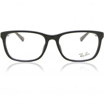 Ray-Ban RX5315D Asian Fit 2000 Armazones para Hombre Negros, Lentes Recetadas, Ajuste Asiático