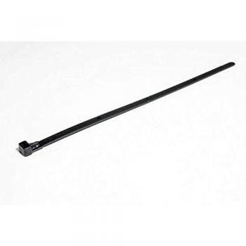 Abrazaderas de Cable Reutilizables HellermannTyton 150 x 7.6 mm, Negras, con Cierre a Palanca, Paquete de 100 Unidades