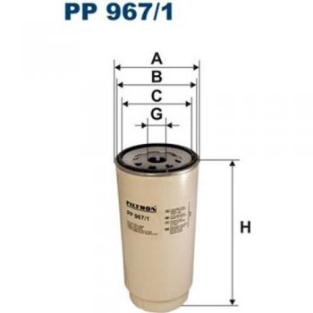 Filtron PP967/1 Inyección de Combustible