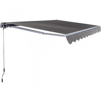 habitatetjardin Toldo en Aluminio Ombra - Gris Oscuro