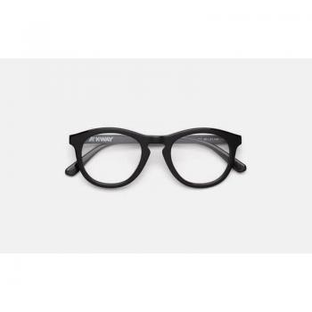 Gafas Graduadas KWAY Classique Noir I9X - Armazones para Hombre Negros, Lentes Recetadas 51