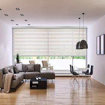 STOR PLANET Estores Collection Estor Premium Beige Jaspeado 100 x 250 cm