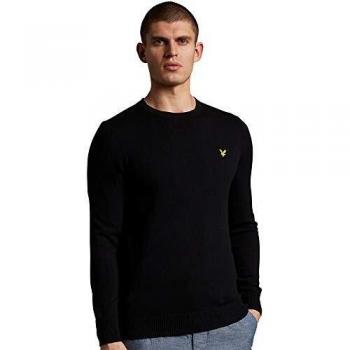 Jersey Lyle & Scott V1-Merino Negro Hombre