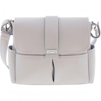Bolsa de canastilla Rosy Fuentes - Bolsa de canastilla con diseño elegante, fabricada en materiales duraderos, incluye compartimentos para organización, asas resistentes y estilo moderno