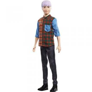 Barbie- Muñeca Fashionistas n.º 154, Multicolor
