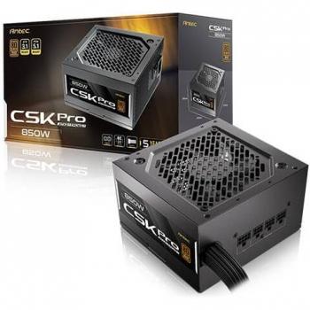 Fuente de Alimentación Antec CSK850 PRO 850W ATX 3.1 Semi-Modular 80 PLUS Bronze