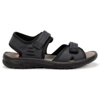 Fluchos Sandalias Hombre Tacón Plano Cuero Azul F1753 45 Azul