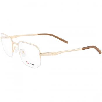 Polar MALCOLM 02 Armazones para Hombre Dorados, Lentes Recetadas Para Hombre Dorados, Gafas Recetadas para Hombre Dorados
