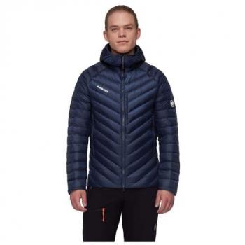 Mammut Broad Peak IN Men's Down Hooded Jacket - Blue - Size L