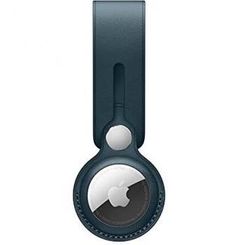 Apple Colgante de Piel para el AirTag - Azul báltico