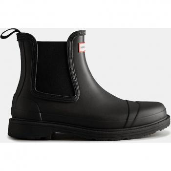 Hunter Women's Commando Chelsea Boot Black - Size 7