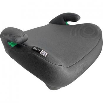 Asalvo Silla de Coche I-Size Pamy Gris, silla de auto gris con homologación I-Size, diseño moderno y seguro, acolchado cómodo, instalación fácil, compatible con sistemas de seguridad Isofix