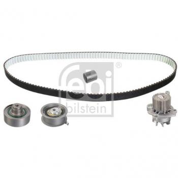 Bomba de Agua + Kit de Correa de Distribución FEBI BILSTEIN 173266 para VW, SKODA y SEAT