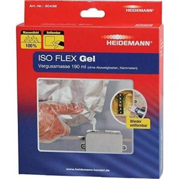 Gel de Inyección ISO FLEX Heidemann 190 ml para Instalaciones Eléctricas