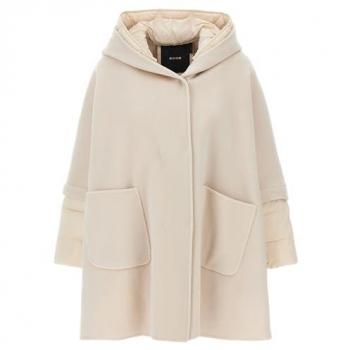 PINKO Stylish Coat for Women, Beige, Size: XS