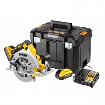 Dewalt DCS570H2T - Pilarka tarczowa 18V, 184mm, incluye 2 baterías de 5.0Ah Powerstack, sistema TSTAK