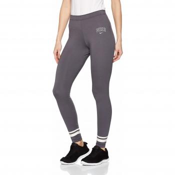 Nike W NSW LGGNG Vrsty Pants, Mujer, Dark Grey/Sail, L