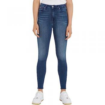 Jeans Ceñidos Tommy Jeans Sylvia Azul Super Skinny 25/32 para Mujer, Algodón y Elastano