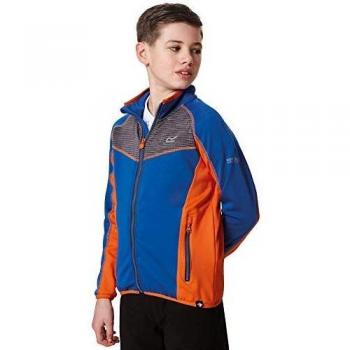Regatta Oberon Soft Shell Unisex Niño, OxfAzul/SlGry, FR: S