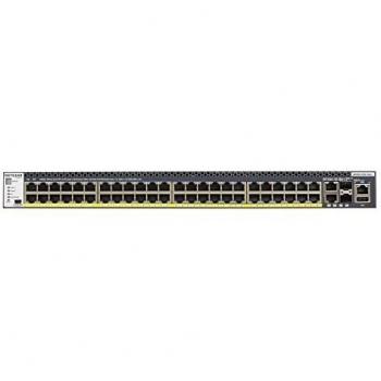 NETGEAR M4300-52G-PoE+ 48x1G PoE+ 2x10GBASE-T 2xSFP+ Stackable Switch 550W PSU