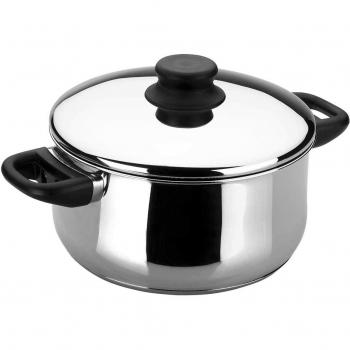 Lacor - 14320 - Cacerola Con Tapa GarInox 20 cms Inox.