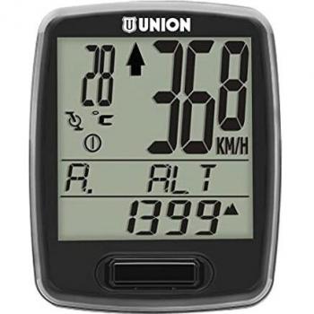 Union ciclocomputer 7tw 7 fonctions sans fil Noir
