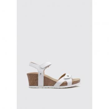 SANDALIAS DE CUÑA PANAMA JACK JULIA BASIC BLANCO - Modelo: Julia Basics B17, Talla: 36, Color: Blanco