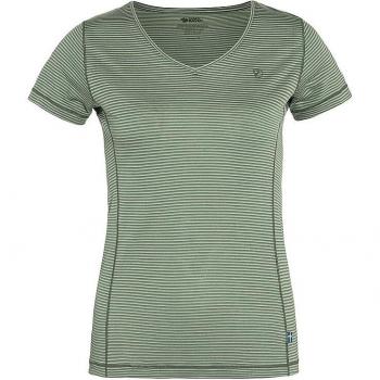 Camiseta de Mujer Fjällräven Abisko Cool Verde Patina Talla S