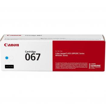 Canon 067 Cyan Original Standard Capacity Toner Cartridge for imageCLASS Printers