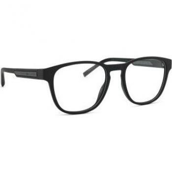Tommy Hilfiger TH 2092 Square Black Prescription Glasses with Online Try-On, Plastic Frame, Anti-Reflective