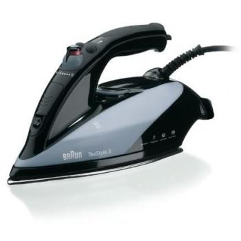 Braun TS 545 TPS TexStyle 5 Plancha de vapor, 2000 W, 0.3 L, Supervapor: 130 g/min, acero inoxidable