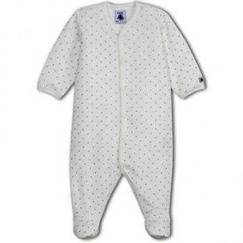 PETIT BATEAU Massimo, Pijama De Una Pieza para Bebés, Lait/Concrete 84, NAI