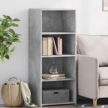 Armario de hormigón gris 50x41x124 cm madera multicapa vidaXL