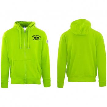 North Sails Men's Green Zip-Up Hoodie 902299TR0 Size Small