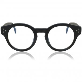 Gafas Anti-Azules Oval Montuta Completa Plástico Negras Armazones para Hombre - SmartBuy Collection