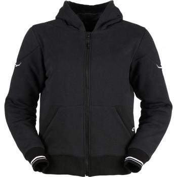Furygan Sudadera Con Cremallera Luxio Evo - Sudadera con capucha para mujer, color negro, talla M, diseño moderno y cómodo, fabricada en material resistente y transpirable