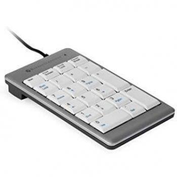 Teclado Numérico BakkerElkhuizen UltraBoard 955 USB Plata, Blanco