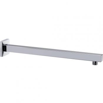 Barra de soporte ducha cuadrada acero inox 201 plateado 40 cm