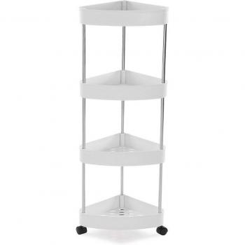 Versa Carro Rinconera de 4 Baldas Blanco