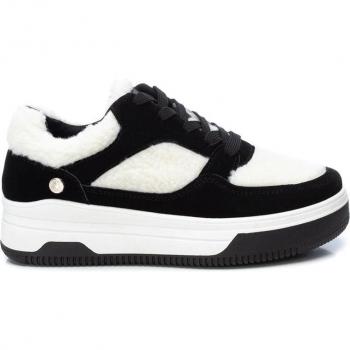 Zapatillas Deportivas Refresh 170435 para Mujer, Color Negro con Cierre de Cordones