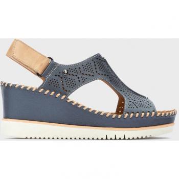 Pikolinos Sandalias cuña de piel AGUADULCE W3Z