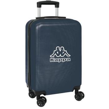 Maleta de Cabina Kappa Dark Navy 20 Pulgadas, Ligera y Resistente para Equipaje de Mano, Medidas 55x34.5cm, con Ruedas y Candado de Seguridad